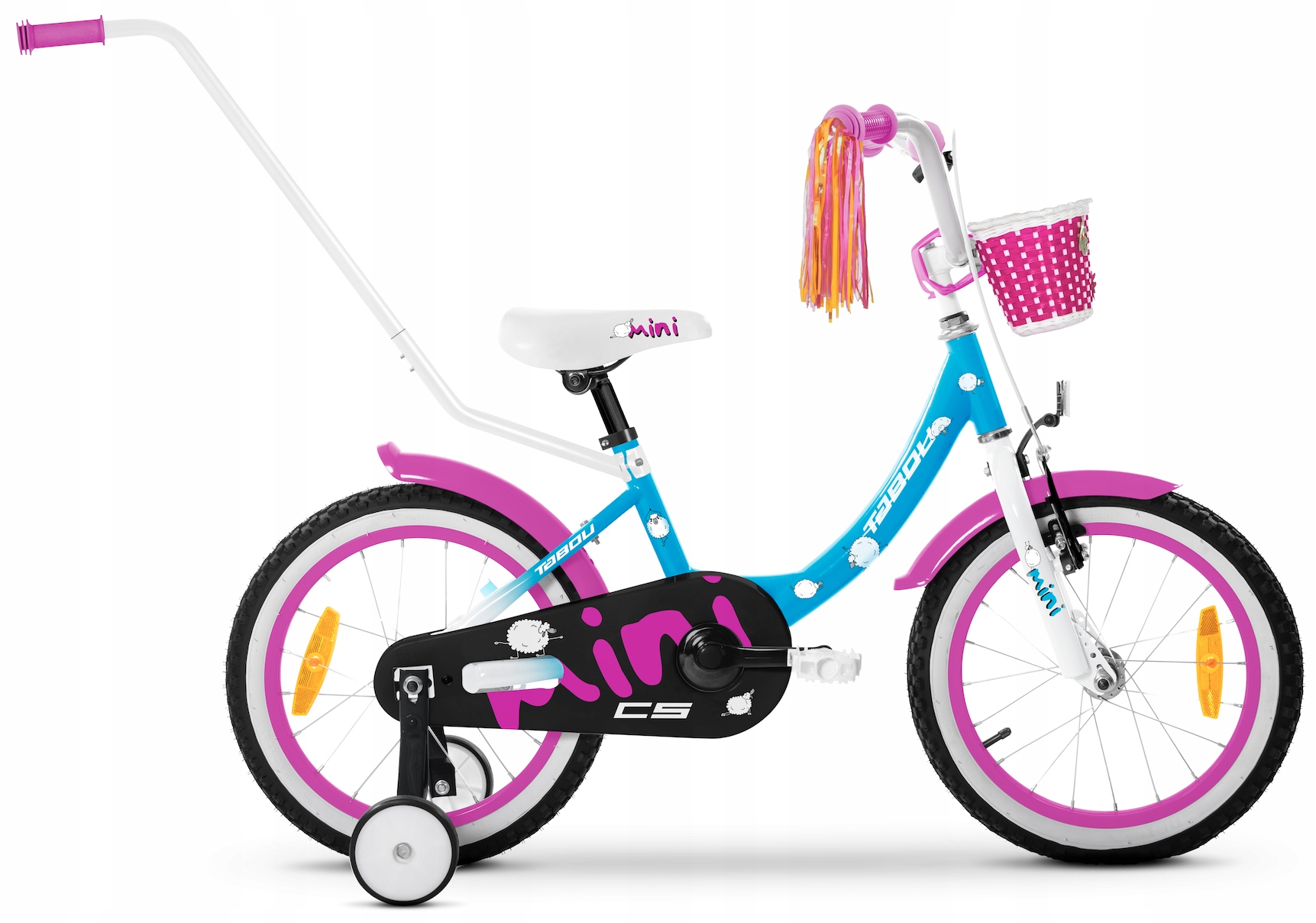 Rower dziecięcy Tabou Miss Cs 14" 3 Lata Nowy Model