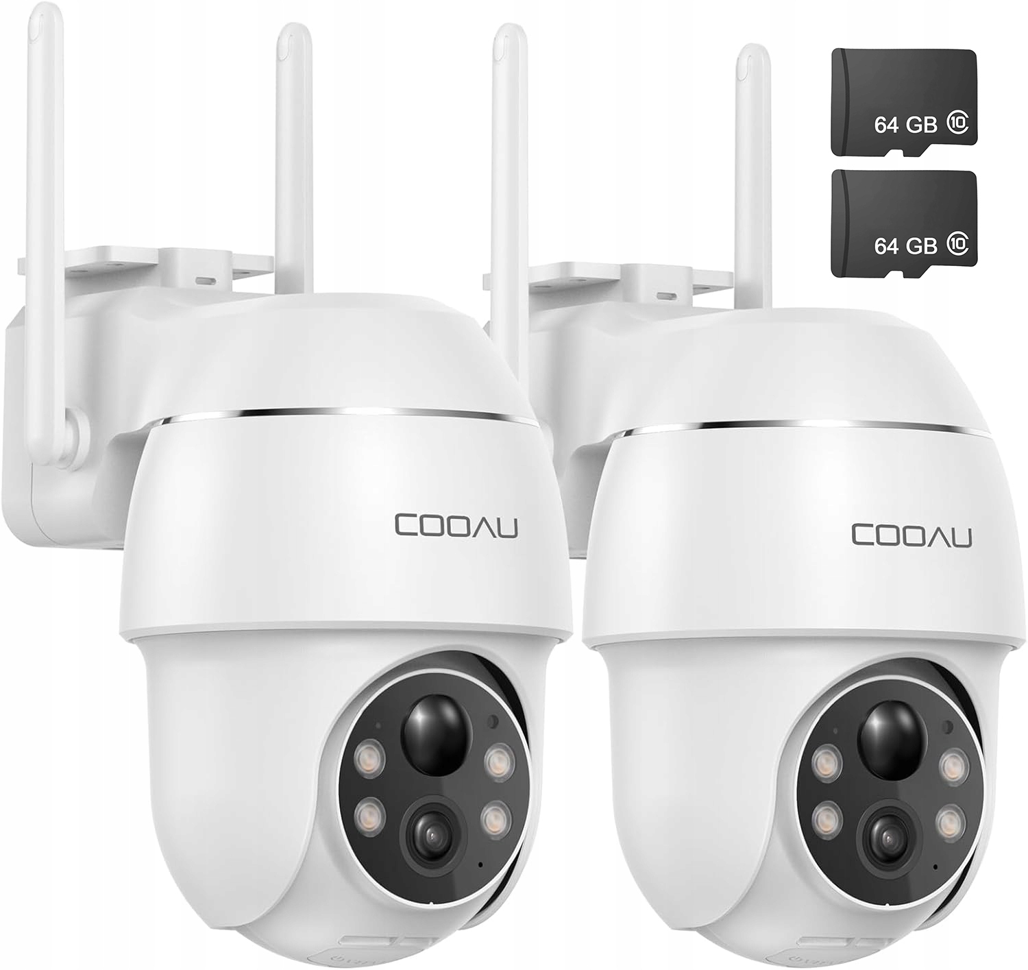 2KS Bezdrátová Otočná Venkovní Wifi Kamera Ip 2K Monitorování 4X Zoom