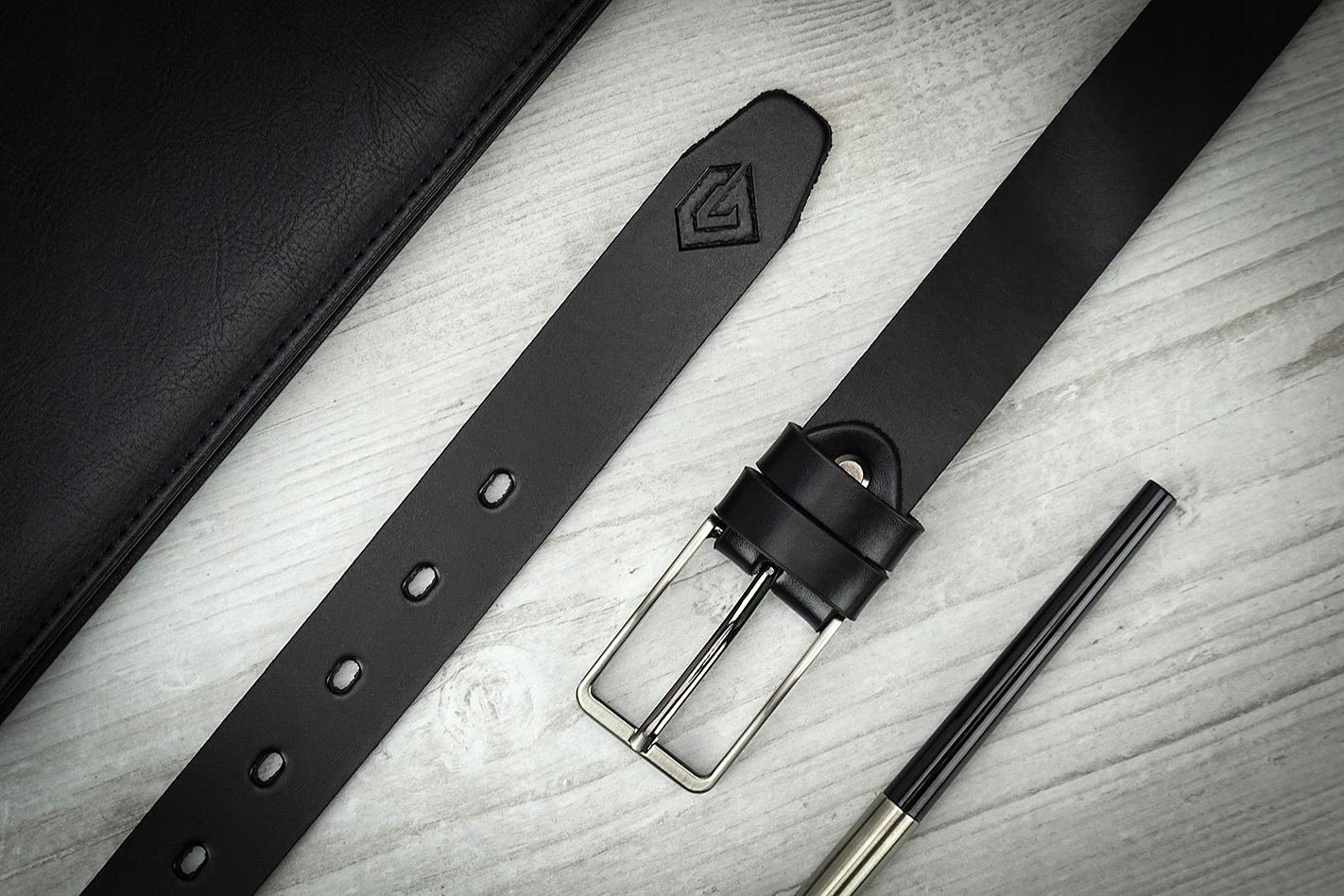 Skóra NATURALNA Pasek Męski do SPODNI DŁUGI 150cm Rozmiar 150