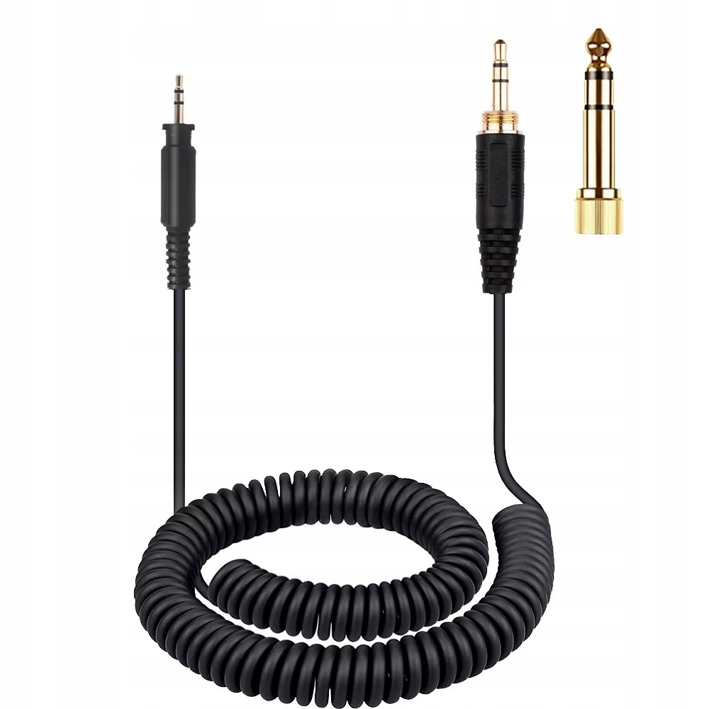 Przewód kabel do słuchawek Jbl Club One 2,5mm 3,5mm 6,3mm rozciągliwy