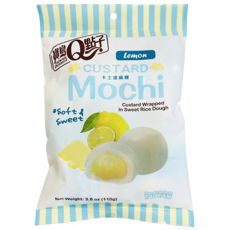 

Ciasteczka Mochi z Kremem o Smaku Cytrynowym! 110g