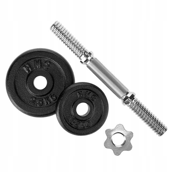 Zestaw regulowanych Hantli w walizce 2x10kg HMS Waga zestaw