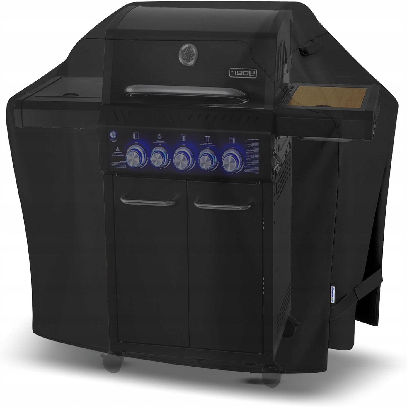 Obal na gril Yoer BeefChef GG06BK Cordura 600D Vodotesný