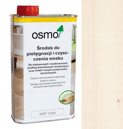 

Środek Do Czyszczeni Pielęgnacji Wosku 0,5 L Biały