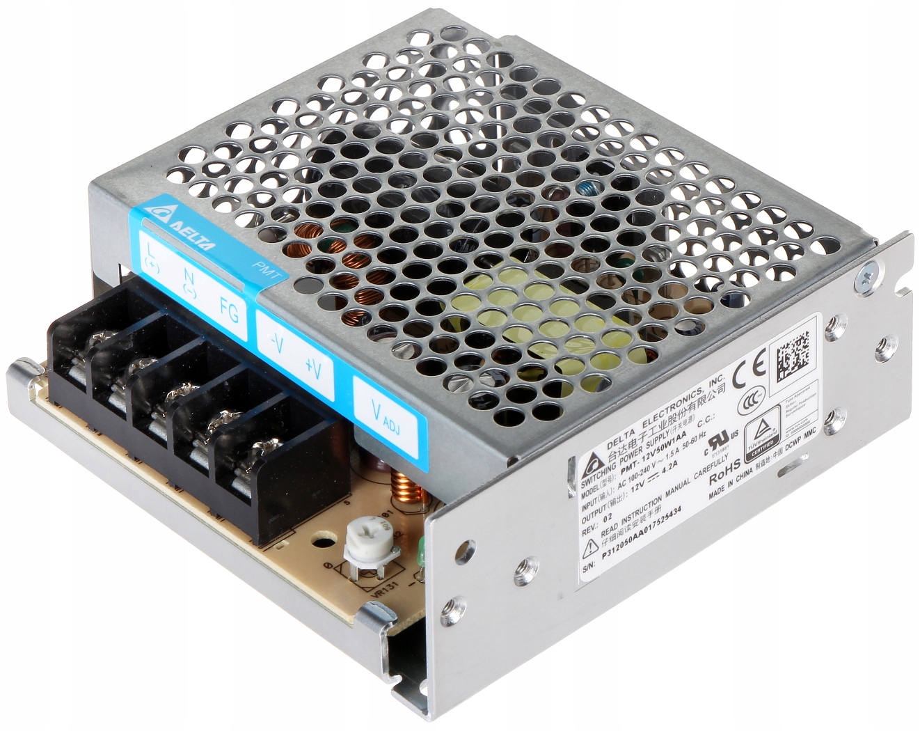 Napájecí zdroj DS-KAW50-1N 12V 50W Delta Electronics