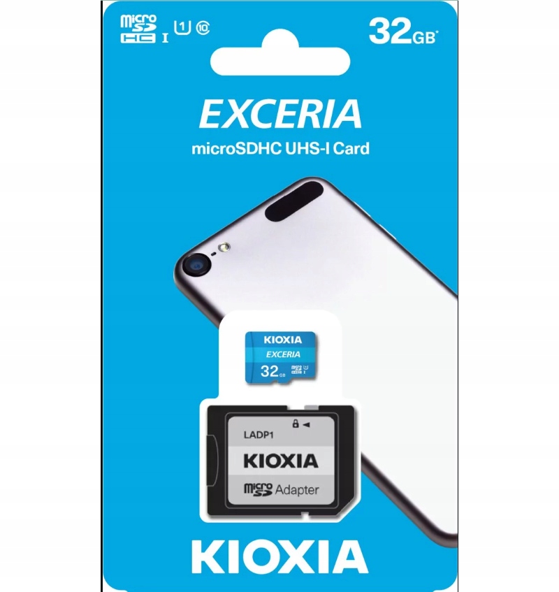 KIOXIA 32 GB micro SD HC Class 10 UHS-1 100MB/s