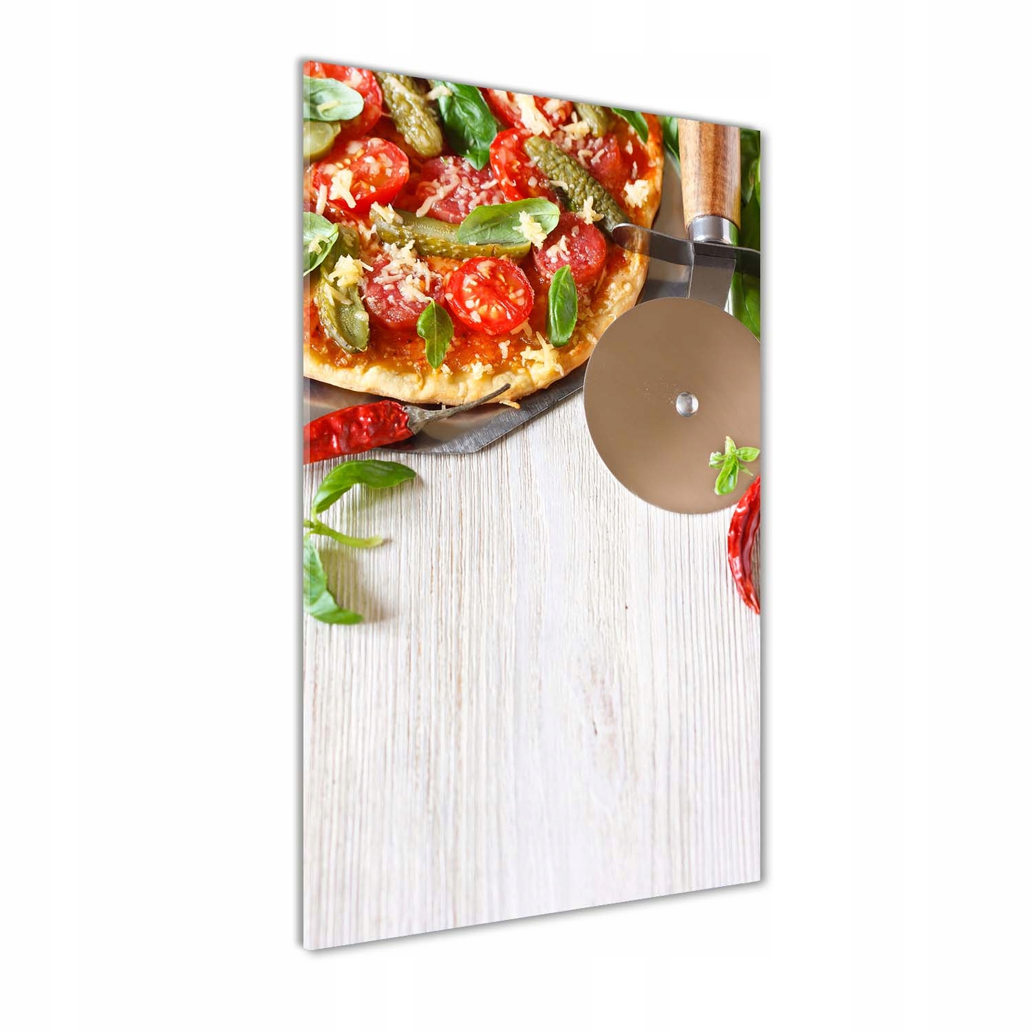 

Nowoczesny foto-obraz akryl na ścianę Pizza 60x120
