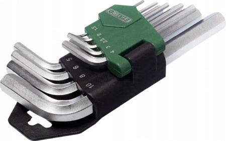 

Klucze Imbusowe 1,5-10 9EL. Stalco Premium S-48309