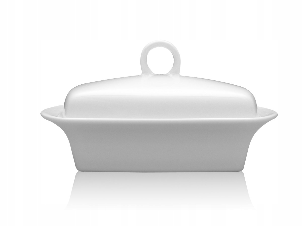 

Maselnica 17 x 12 z pokrywą porcelana Lubiana