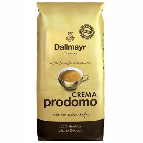 Oryginalna Niemiecka Kawa Ziarnista Dallmayr 100% Arabica Inte 4/5 Kwas 2/5