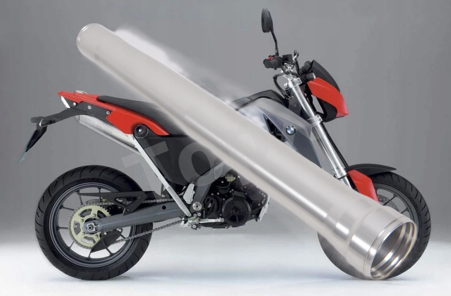 TopX Holení Trubka laga tlumič Odpružení Bmw G 650 X 06-09 1 Ks