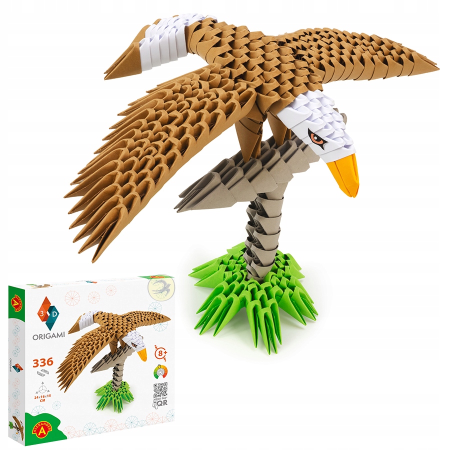 

Zestaw Kreatywny Origami 3D Orzeł Alexander