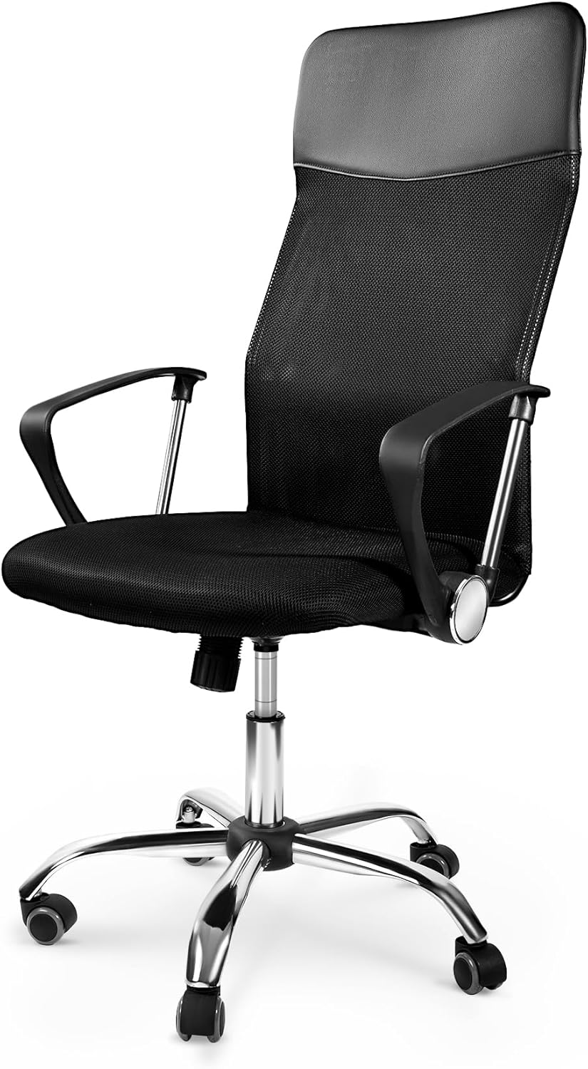 Ergonomická kancelárska stolička Otočná stolička Podpora chrbtice