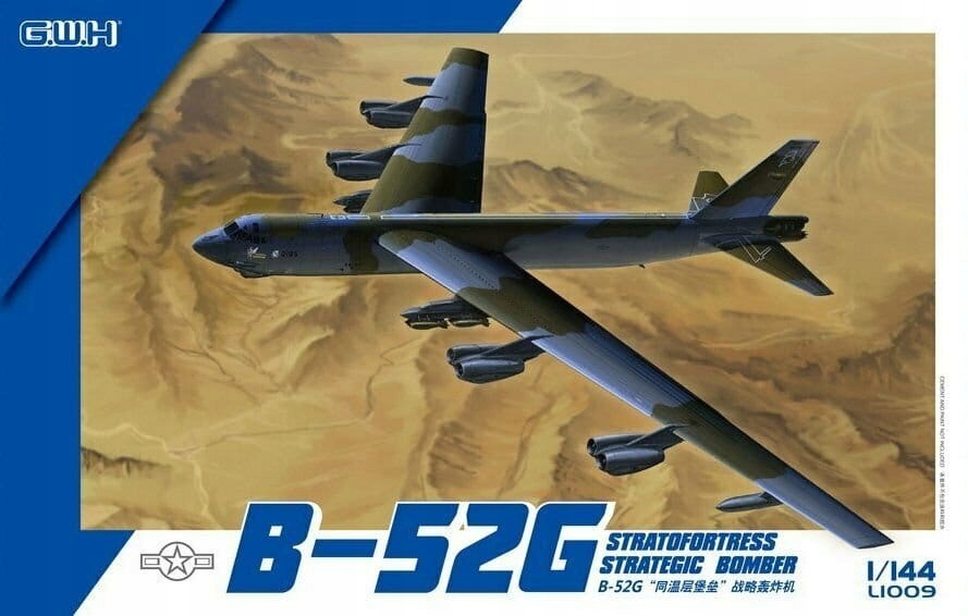 B-52G Stratofortress (pozdní) Great Wall Hobby Gwh L1009 měřítko 1/144