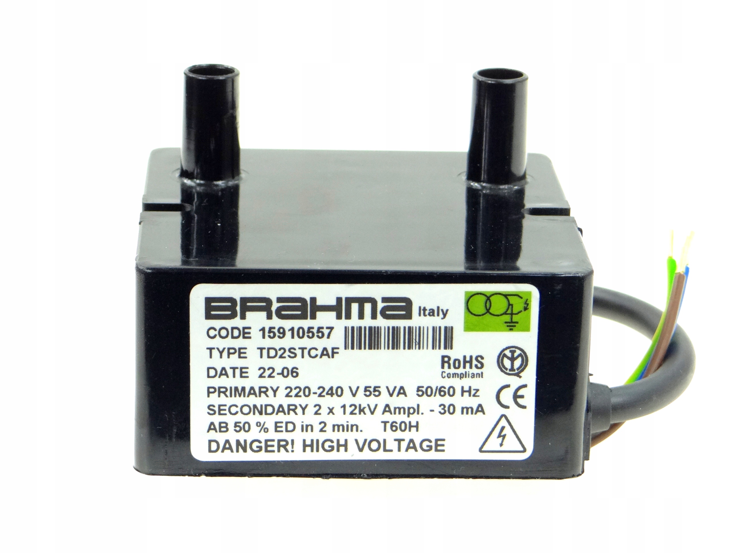 Zapaľovací transformátor Brahma TD2 Stcaf 15910557
