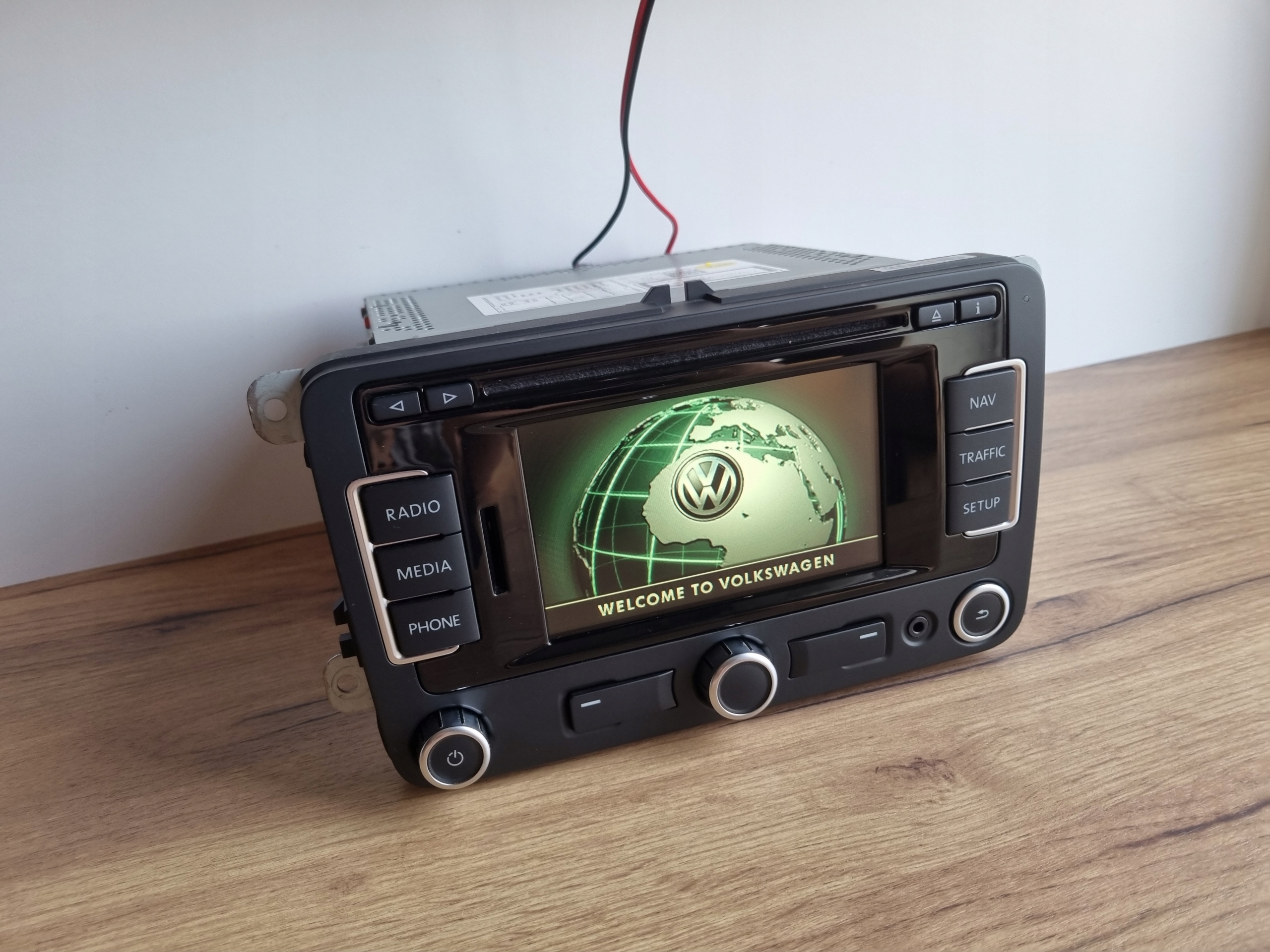 Radio samochodowe Volkswagen OE VW RNS 310 2-DIN • Opinie - Allegro