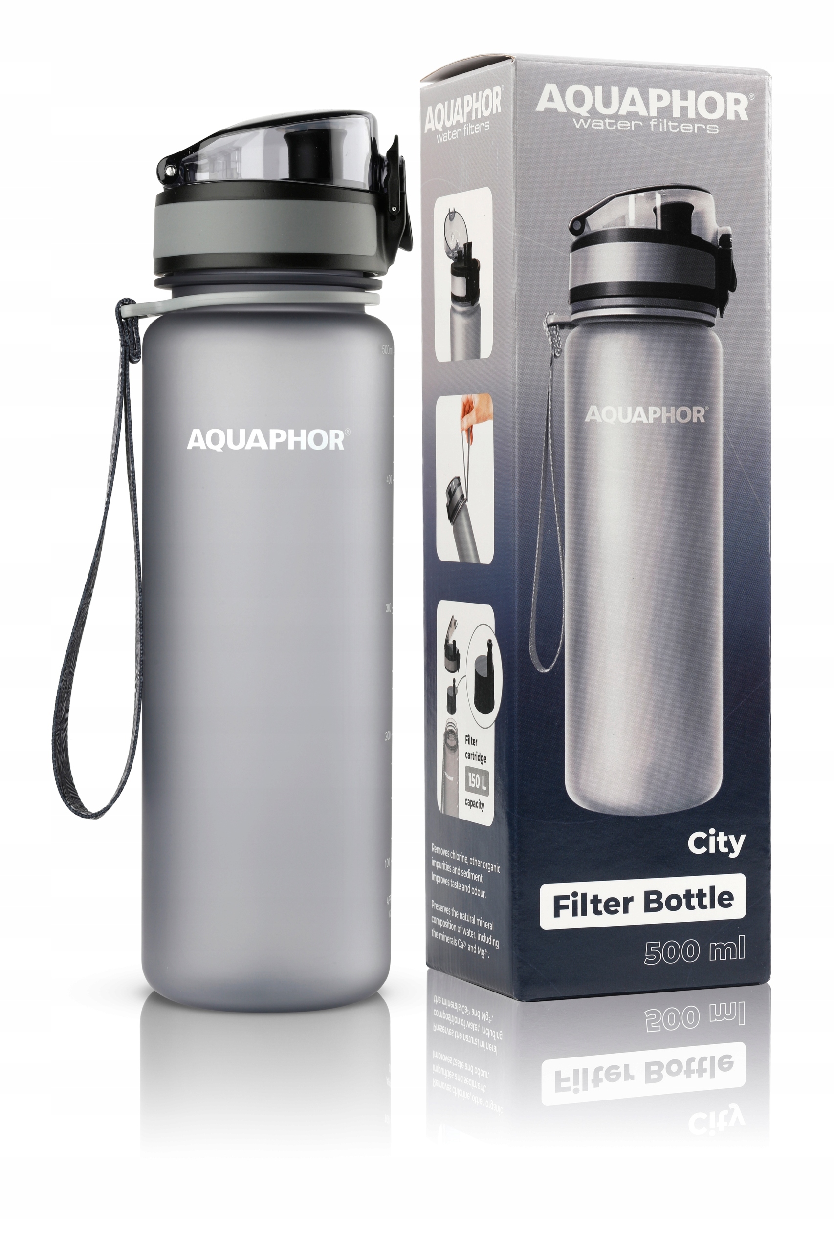 

Butelka Filtrująca Bidon Z Filtrem Aquaphor 0.5 L