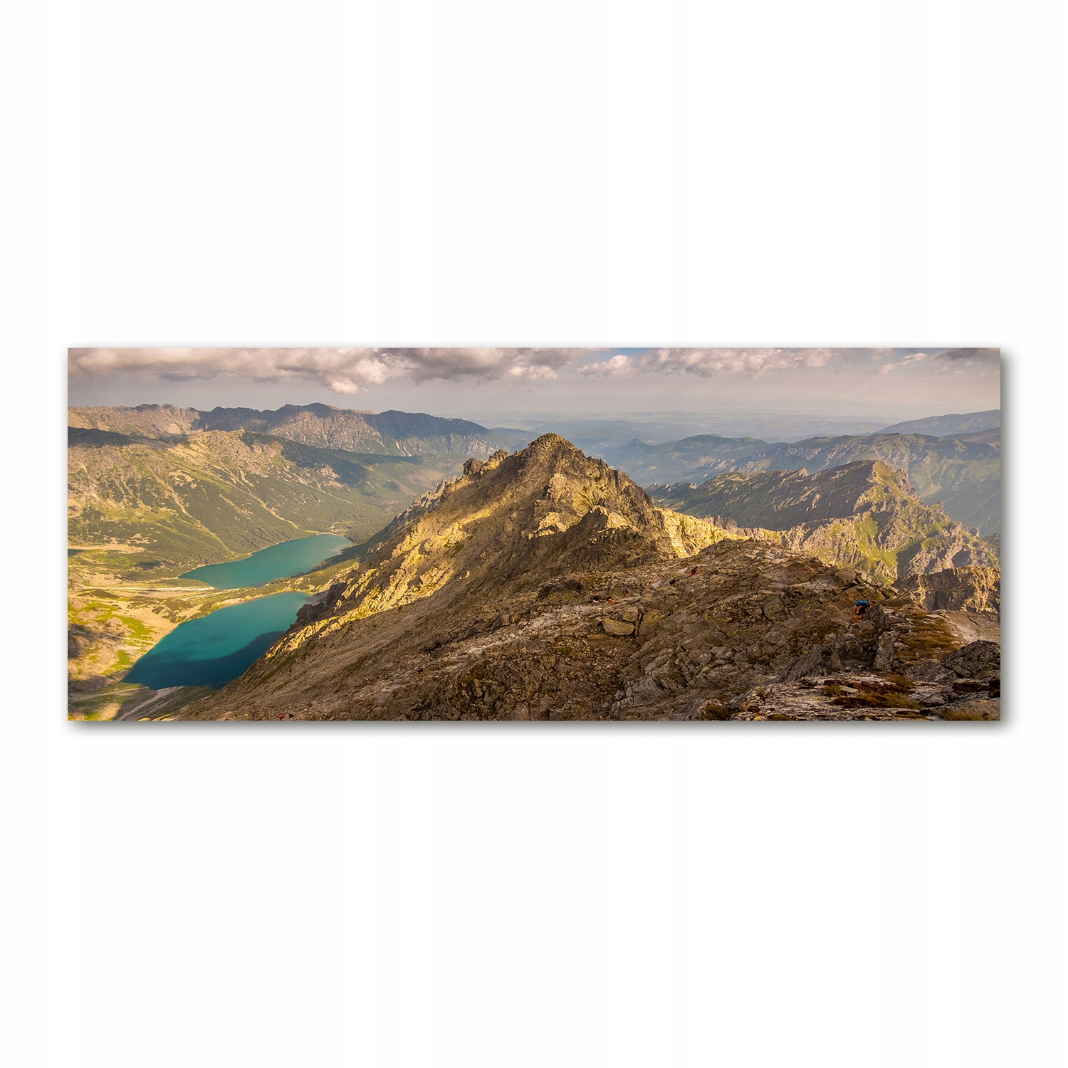 

Foto obraz szkło akryl Morskie oko Tatry 125x50 cm