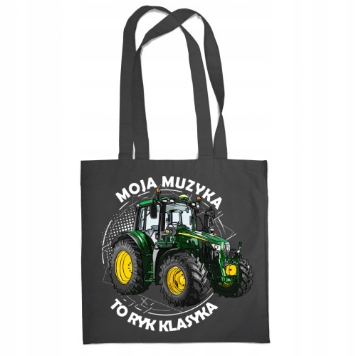 TORBA BAWEŁNIANA PREZENT DLA KIEROWCY CIĄGNIKA Materiał bawełna