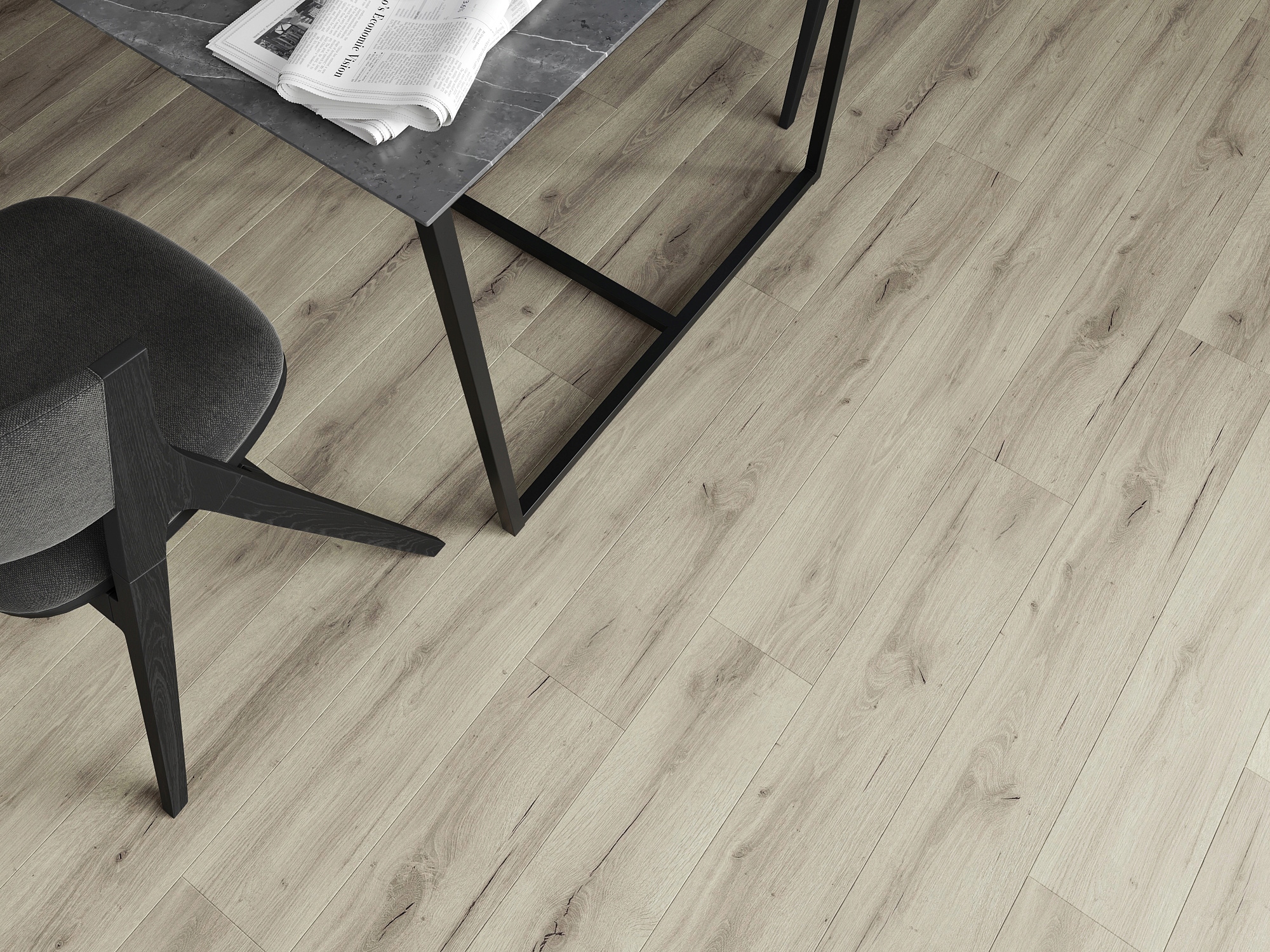 MEXEN WIRGINIA PANELE WINYLOWE SPC 6,5 MM PODKŁAD IXPE 4 V-FUGA DĄB Długość 124 cm