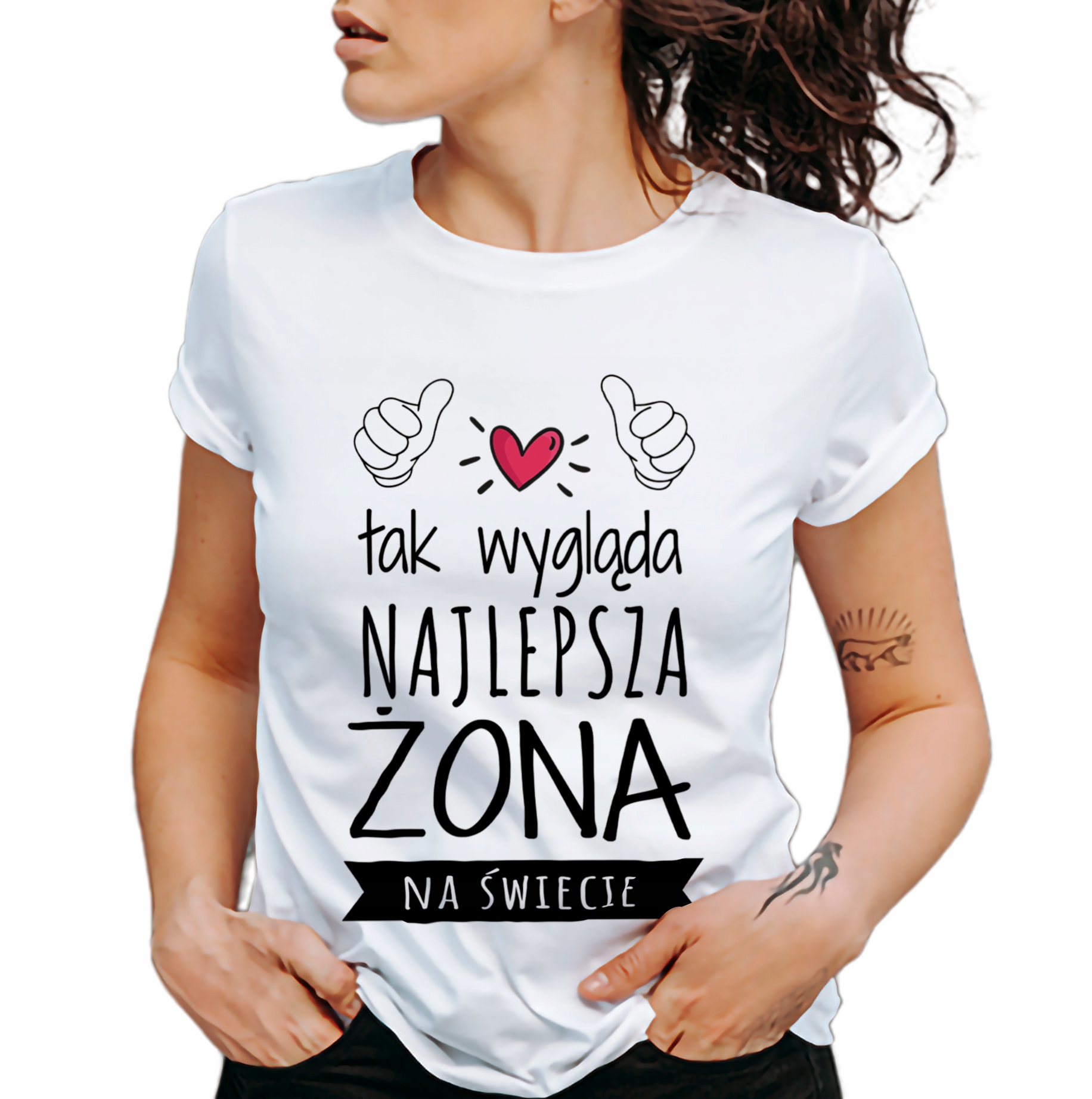 

Koszulka dla żony Najlepsza Żona L