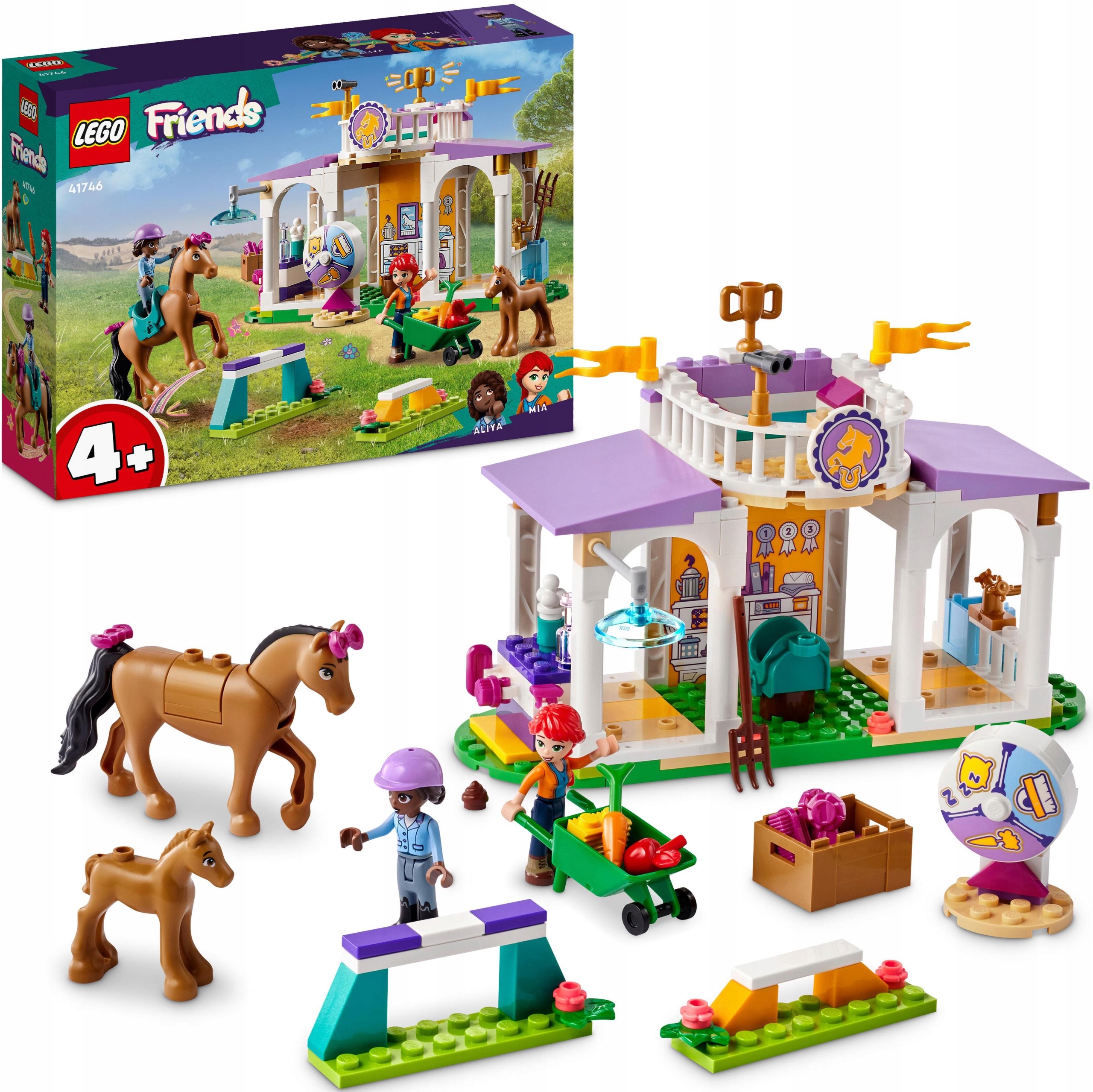 

Lego Friends Szkolenie koni Trening koników 41746