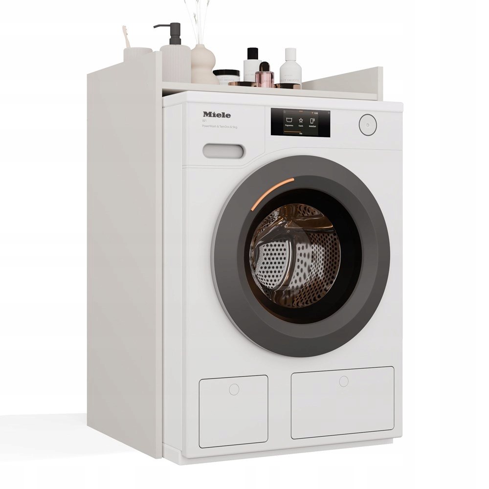 Koupelnová Skříňka Na Pračku, Např. Kašmír, Béžová Polička, Regál Do Koupelny