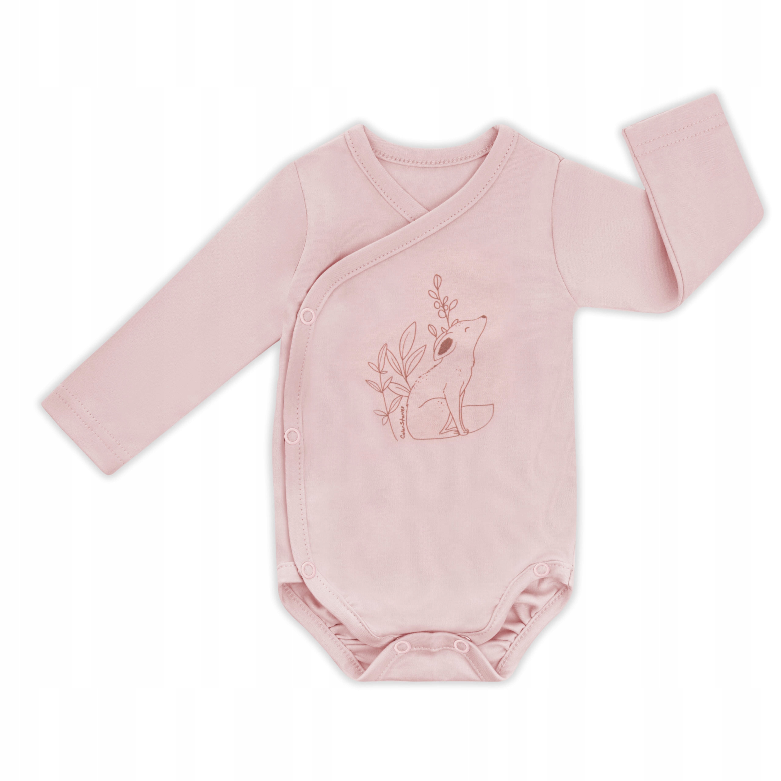 

Body longsleeve Brudny róż 56 cm ColorStories