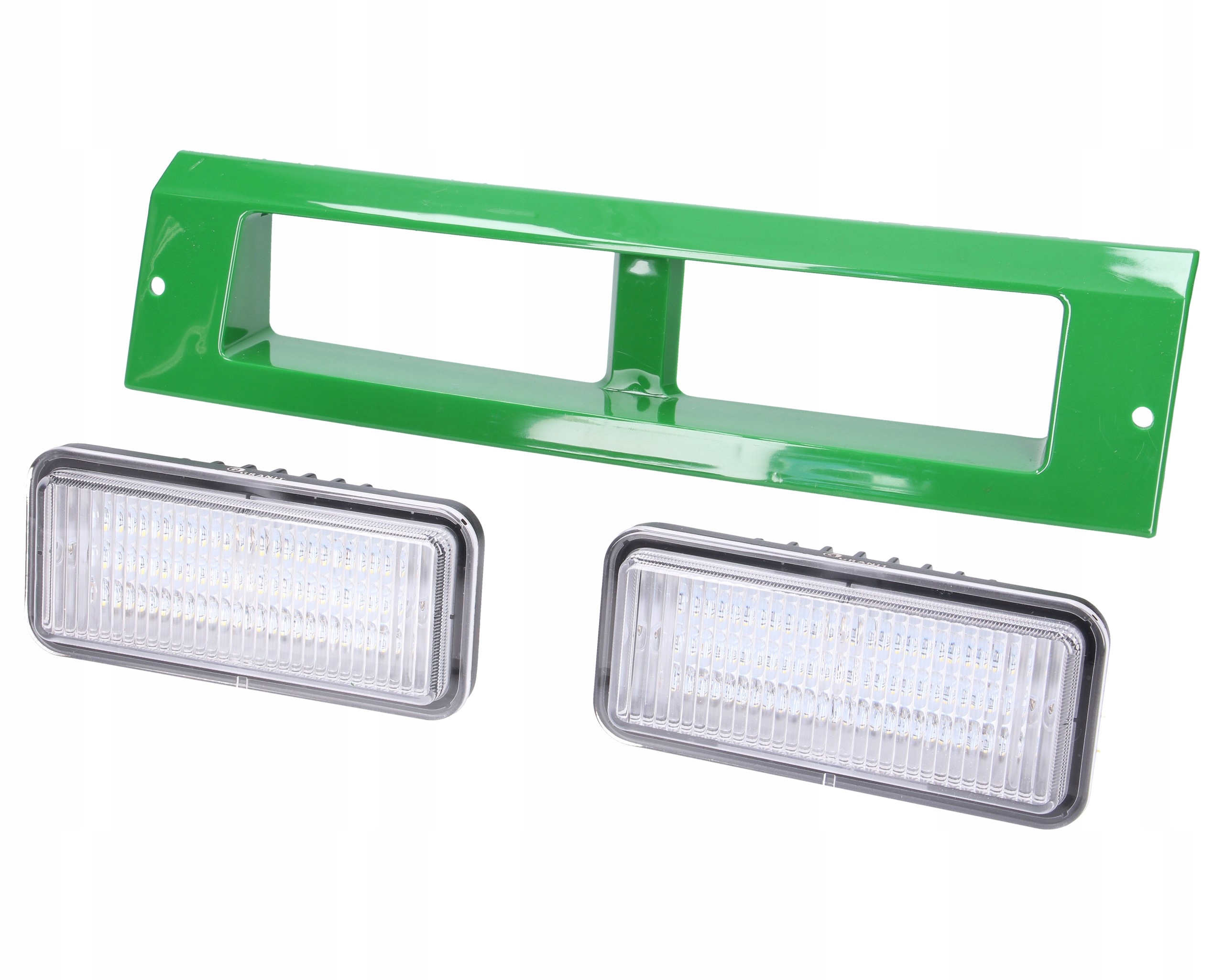 Pravé pouzdro s Led pracovními světly John Deere