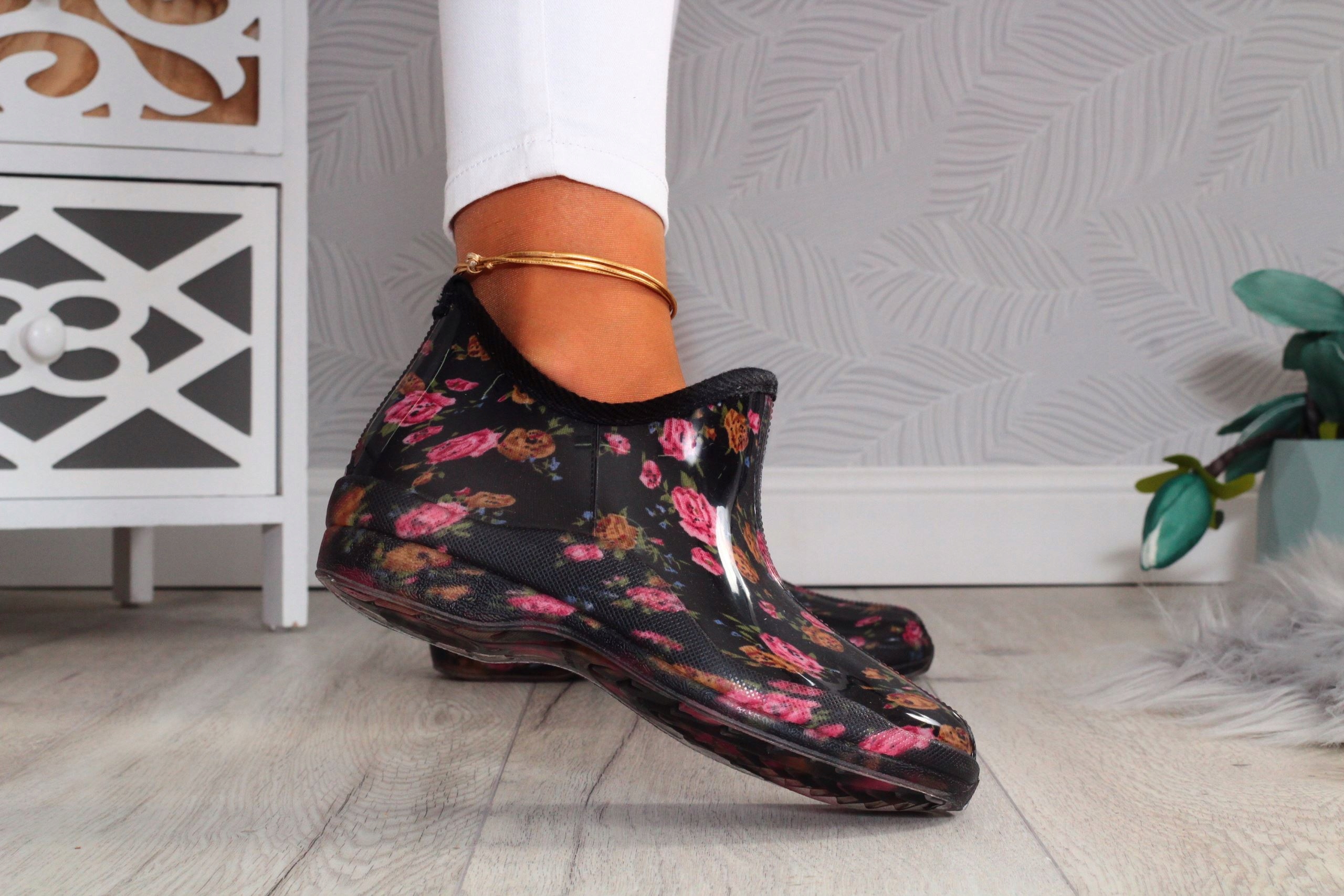 KALOSZE DAMKSIE ELEGANCKIE GUMIAKI NISKIE GUMOWCE Marka inna