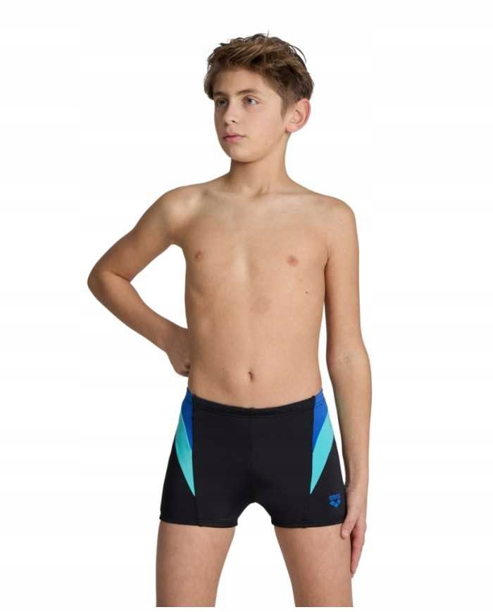 Bokserki Kąpielowe Męskie Arena Swim Short Panel Black Royal Water 38