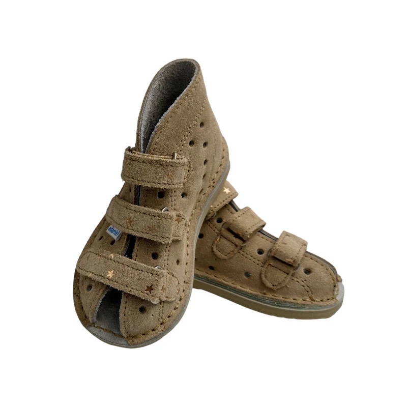 Adamki profilaktyczne buty beż gwiazdka - 21 Marka Adamki