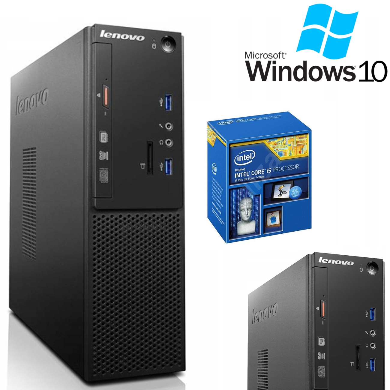 Lenovo S510 w Komputery stacjonarne - Sklepy, Opinie, Ceny w