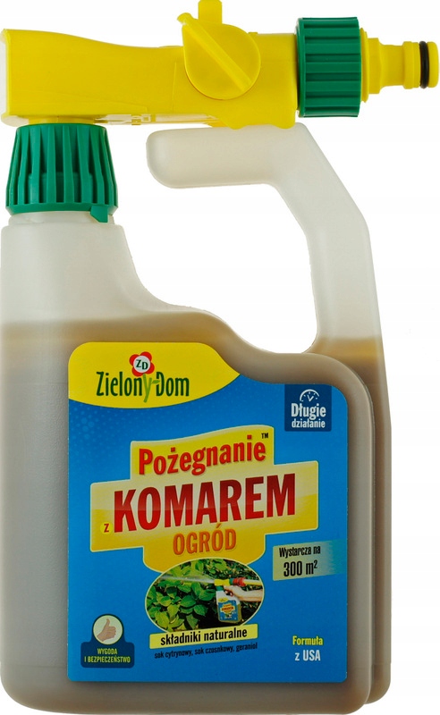 

Zielony Dom Pożegnanie z komarem 950ml z dozowniki