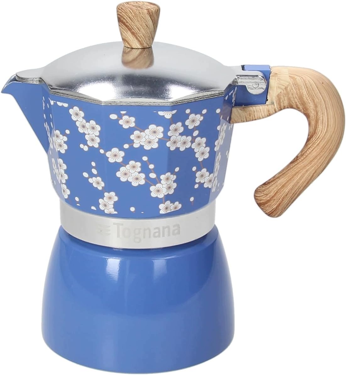 Tognana Japonská Collection Kávovar 3 Šálky Hliníka Modrý