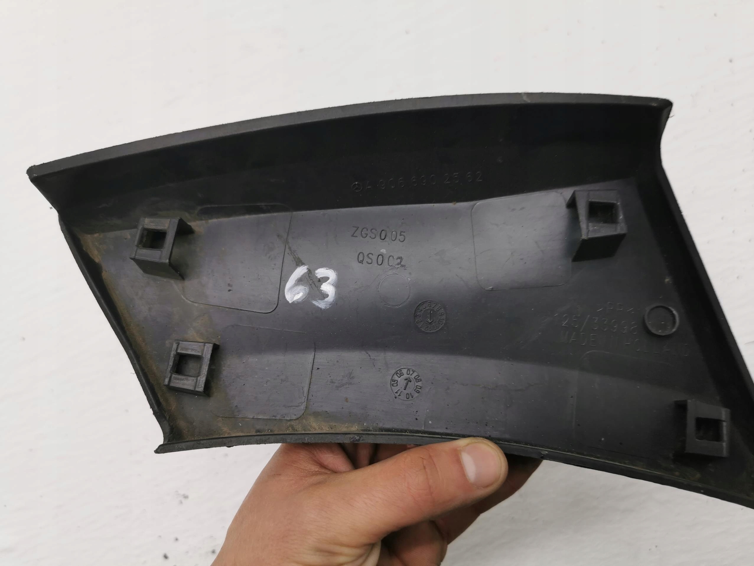 Moulage Aile MERCEDES SPRINTER W906 A9066902562