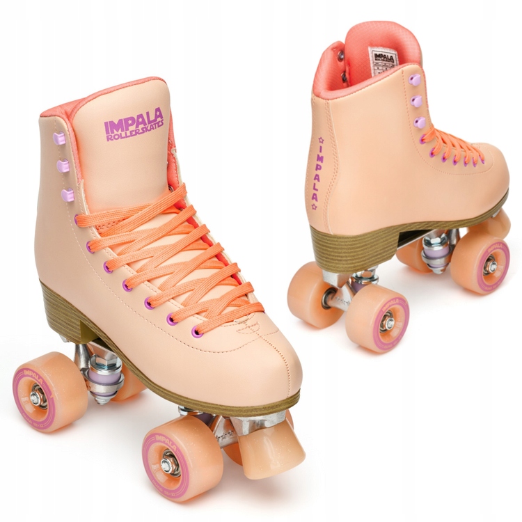 Kolečkové Brusle Impala Quad Skate Apricot 36