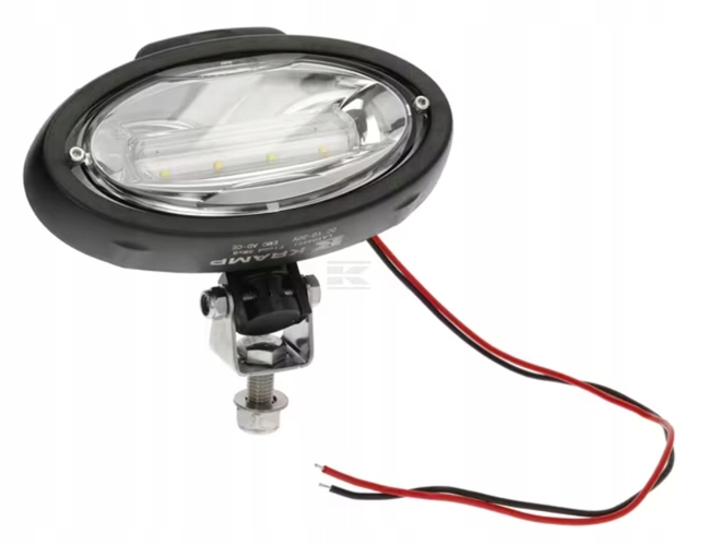Oválná Pracovní Lampa LED8 40W 3500lm 12/24V Rozptýlené Světlo