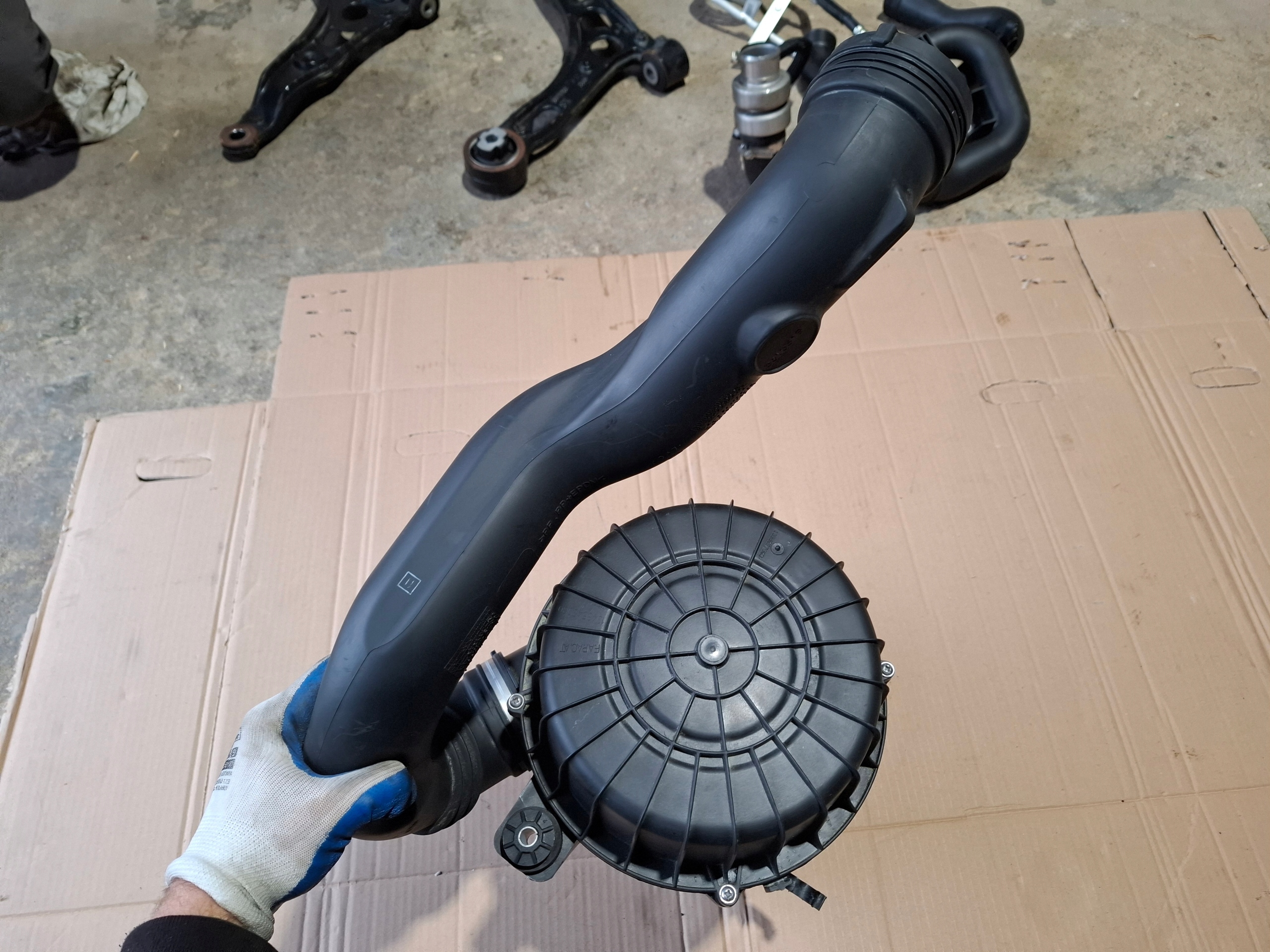 PEUGEOT BOXER 23r 1399867080 Gehäuse filter luft neu