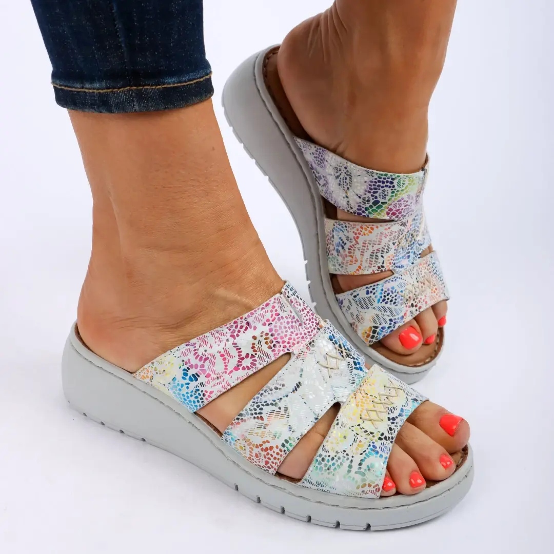 Nazouváky pantofle Artiker 56C0876 barevné 37, Mix