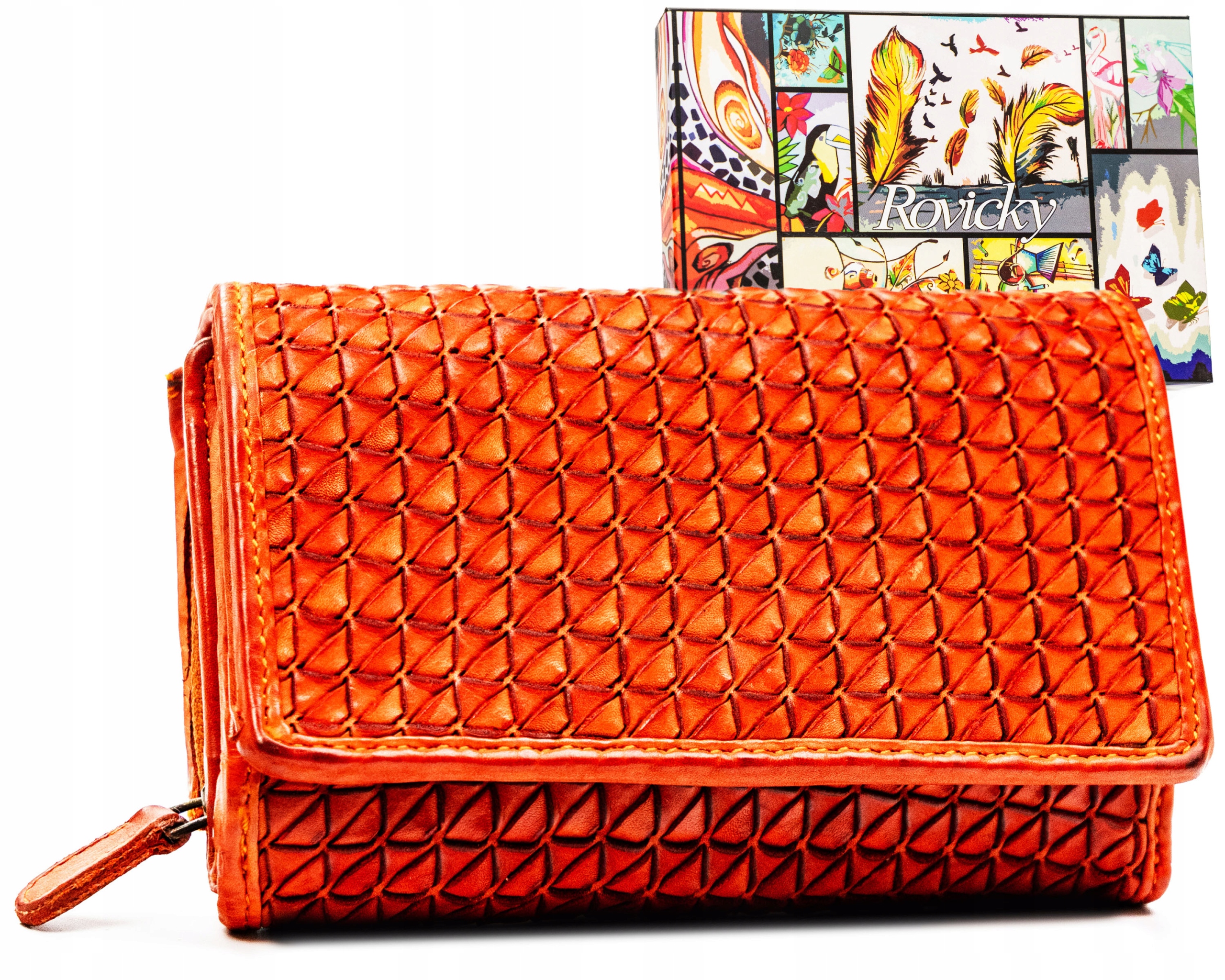 Protikrádežová dámská peněženka Rovicky Rfid s elegantním designem