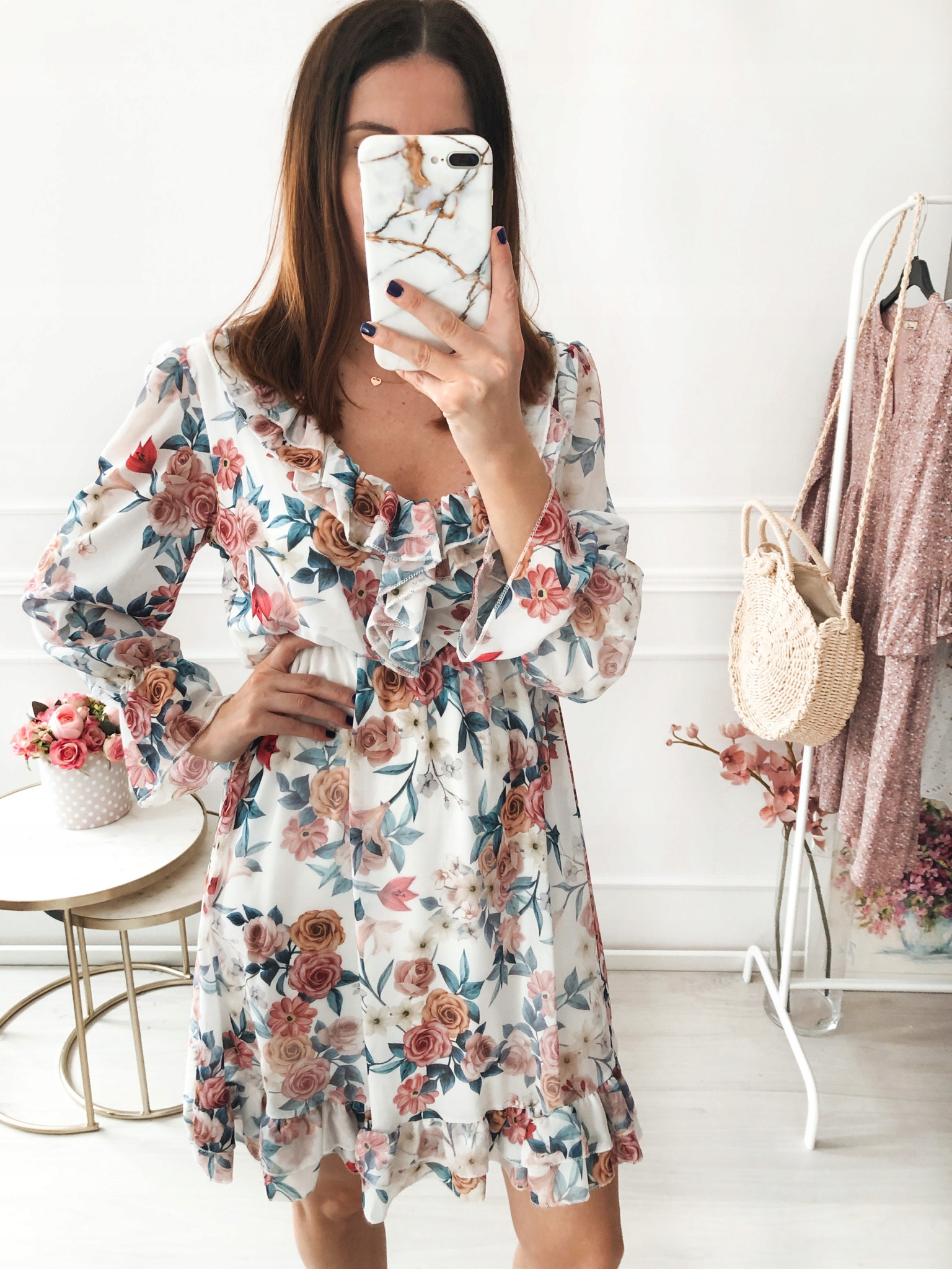 

Sukienka Buffy Biała Nowość