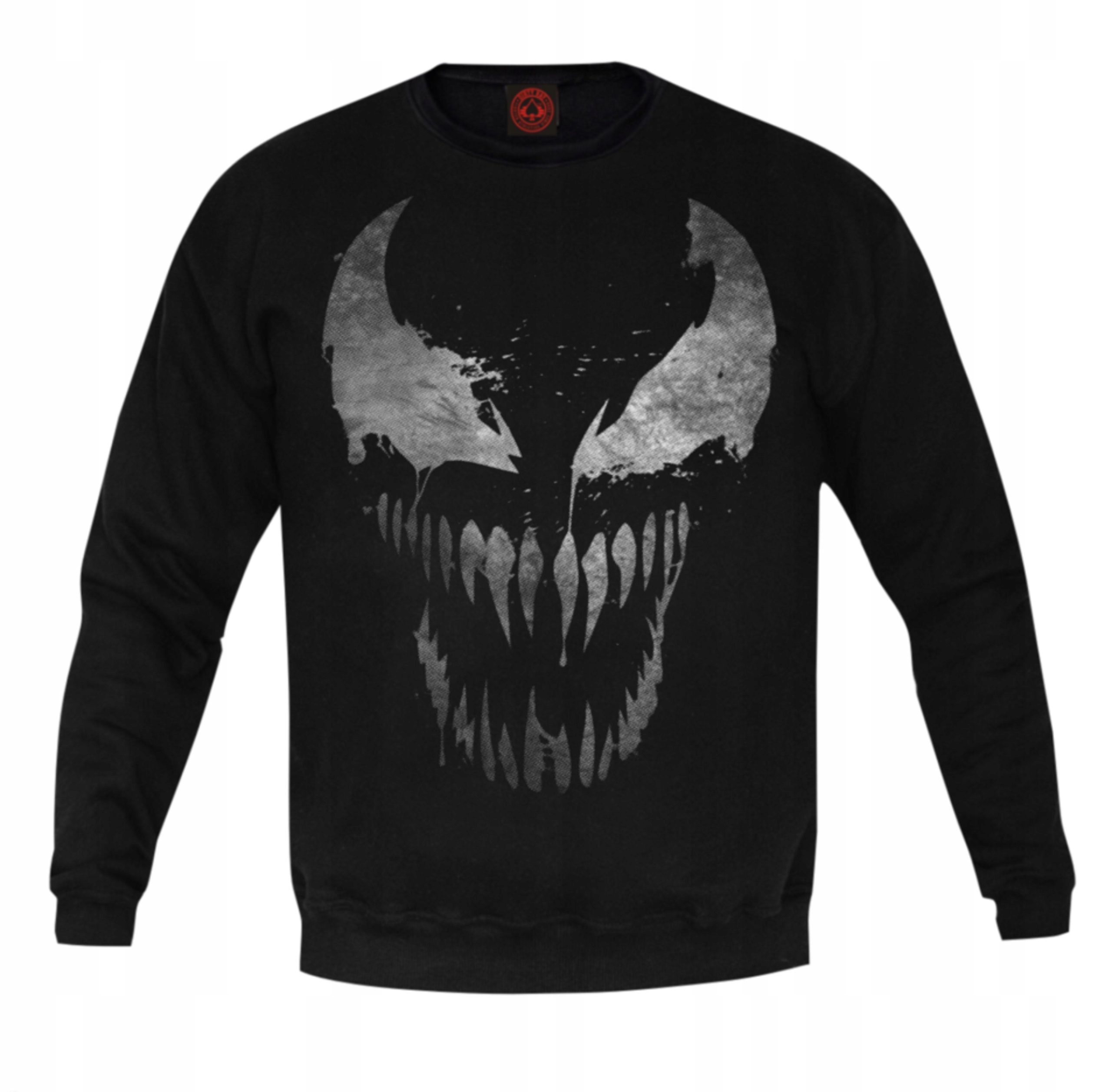 BLUZA CZARNA MĘSKA VENOM F160 XXXL