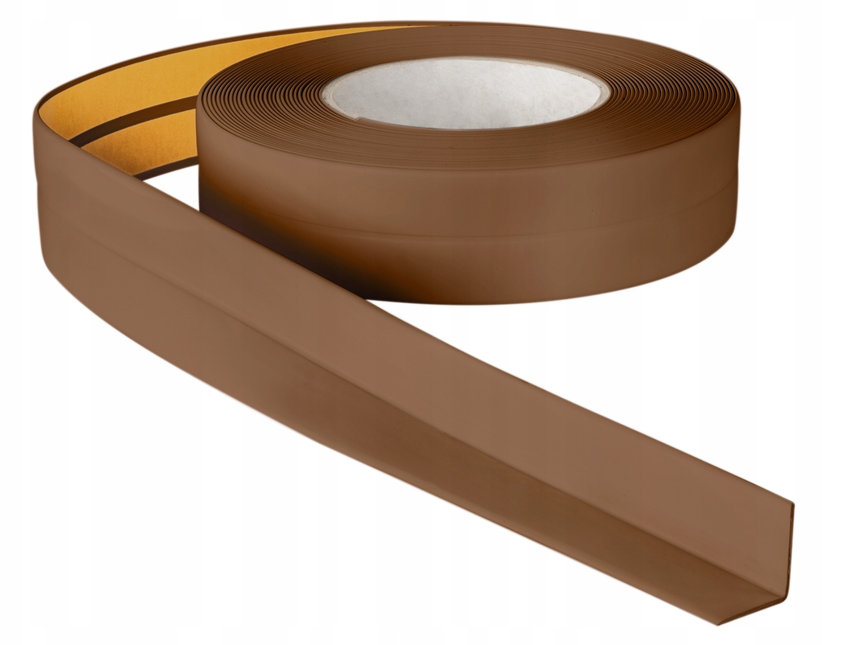 Dokončovací Lišta Elastická Pvc 18x18 30 m Hnědá Úhelník