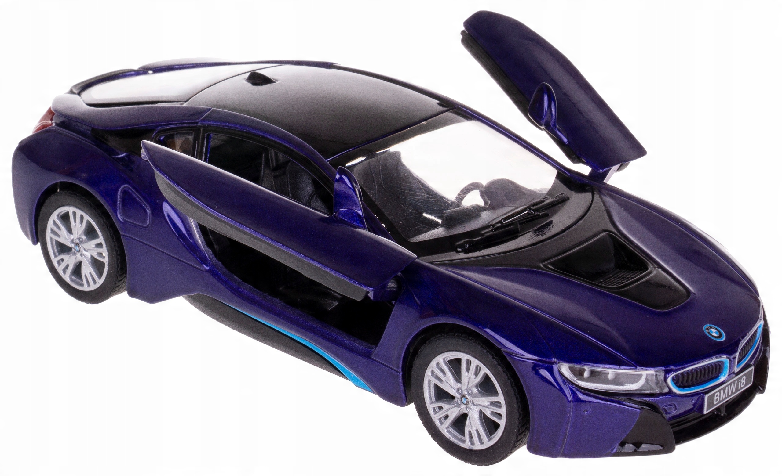 

Bmw I8 Model Metalowy 1:36 Kinsmart Fioletowy