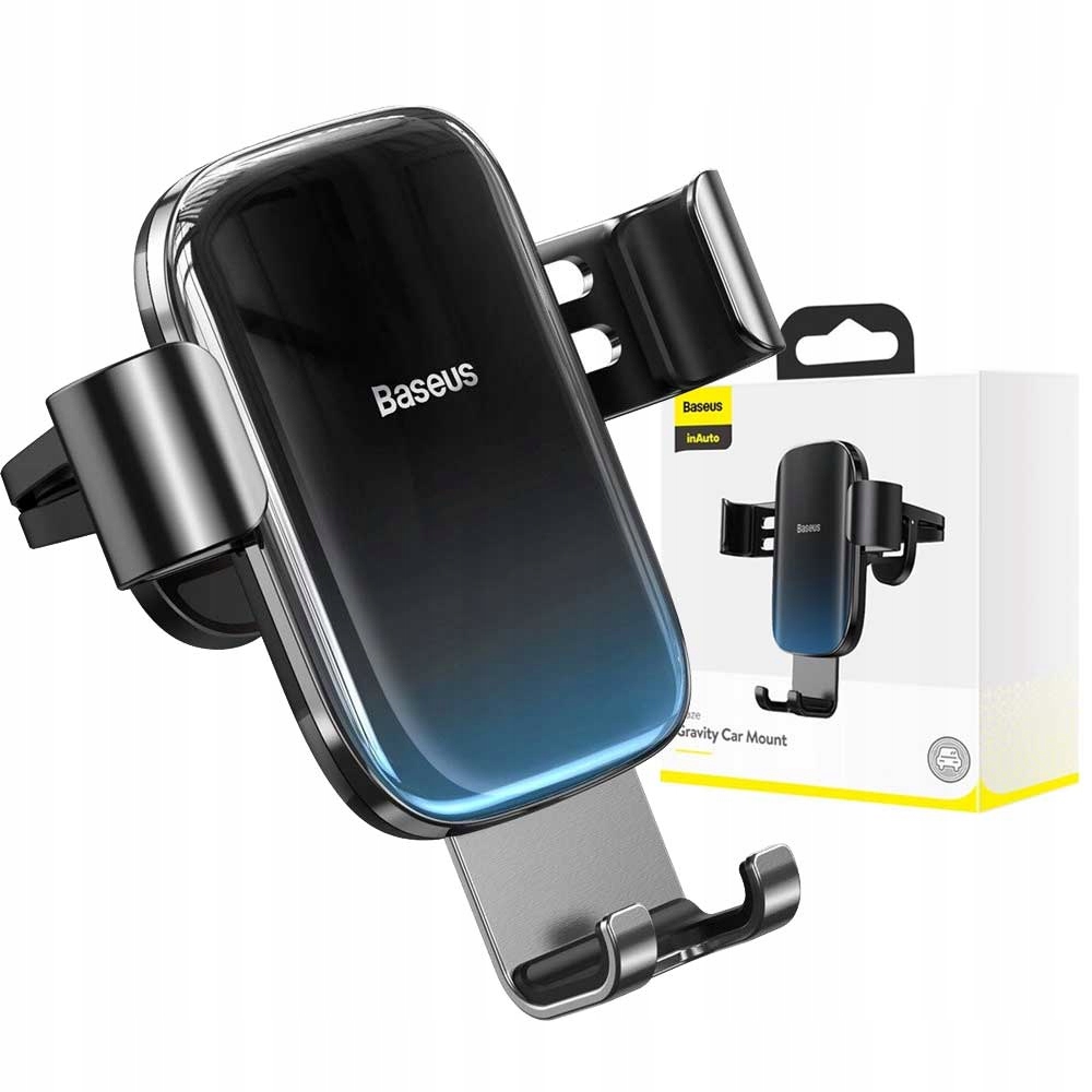 BASEUS UCHWYT DO SAMOCHODU GRAWITACYJNY NA TELEFON KRATKĘ NAWIEW WENTYLACJĘ