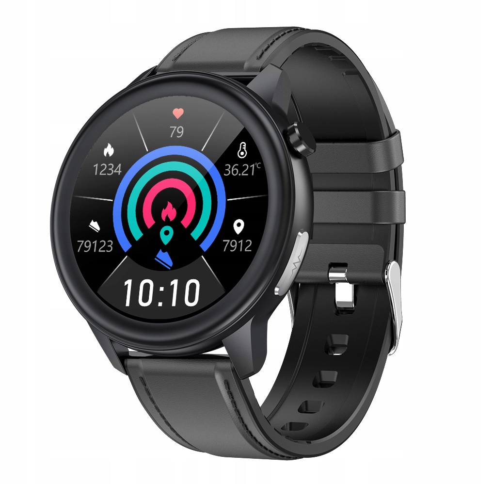 

Zegarek Smartwatch Ekg Hrv Pulsoksymetr Termometr