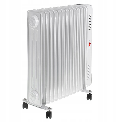 AD 7826 Grzejnik Olejowy LED z Pilotem 2500W 13 Żeber