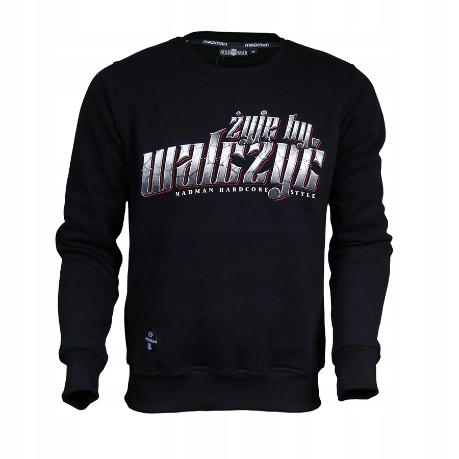 

Bluza uliczna streetwear Żyję by walczyć Pku