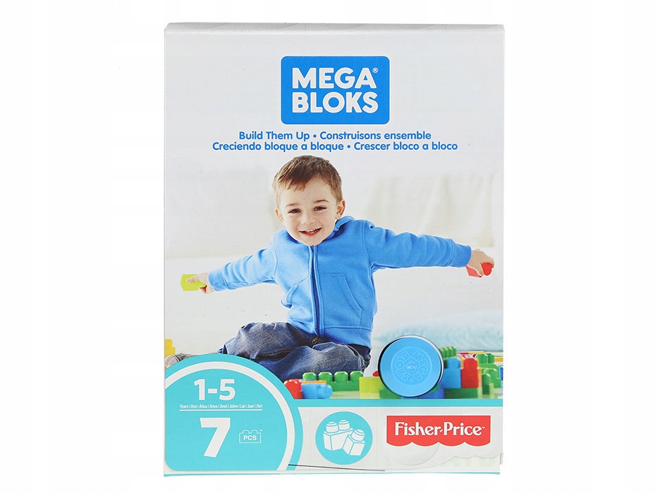 MEGA BLOKS First Builders Prvé kocky FISHER Typ stavebnice